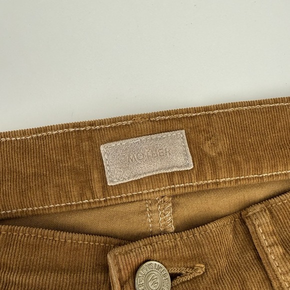 Mother Denim Outsider Crop Hopscotch Okra Pants 29 Corduroy Cord - Picture 3 of 7